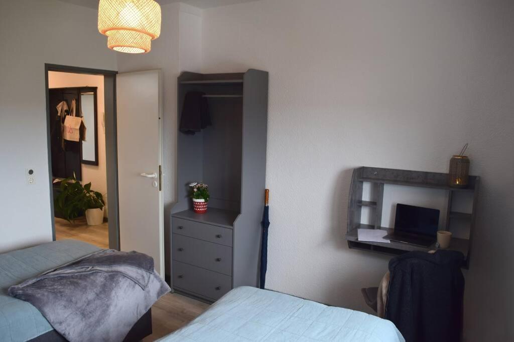Md-5 Stadtfeld Beimsstrasse 81 - Appartement Domblick - Parkplatz - Balkon - 2Einzelbetten - Schlafsofa Magdeburg Zewnętrze zdjęcie